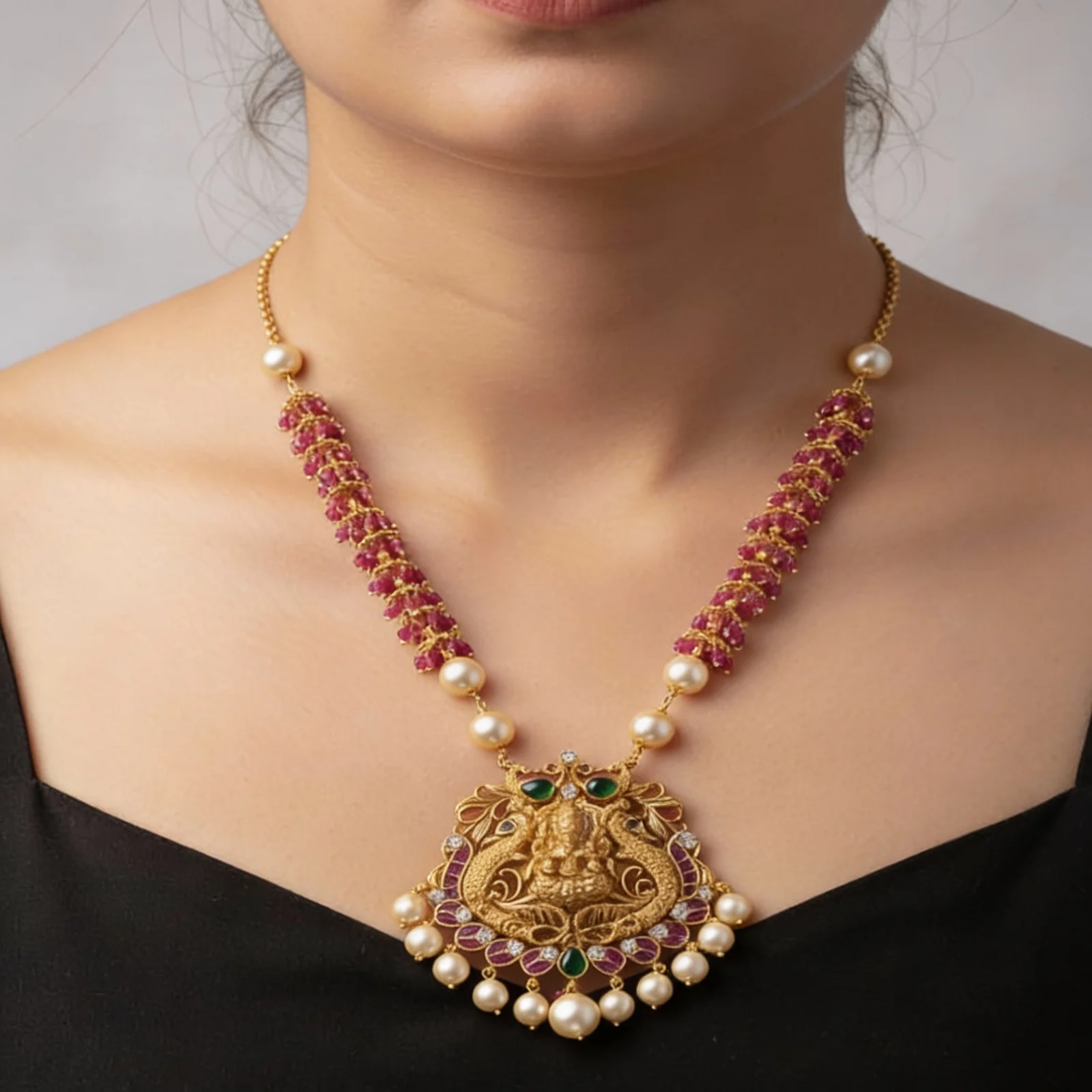 Royal Emerald Pendant