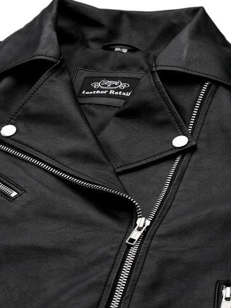 Women's Solid Full sleeve Biker Style Jacket