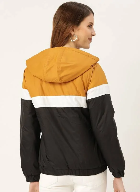 Women's Solid Full sleeve Biker Style Jacket