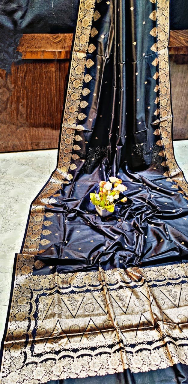 Handcrafted Monipuri Resham Silk Saree – Silk Mark Certified with Blouse Piece