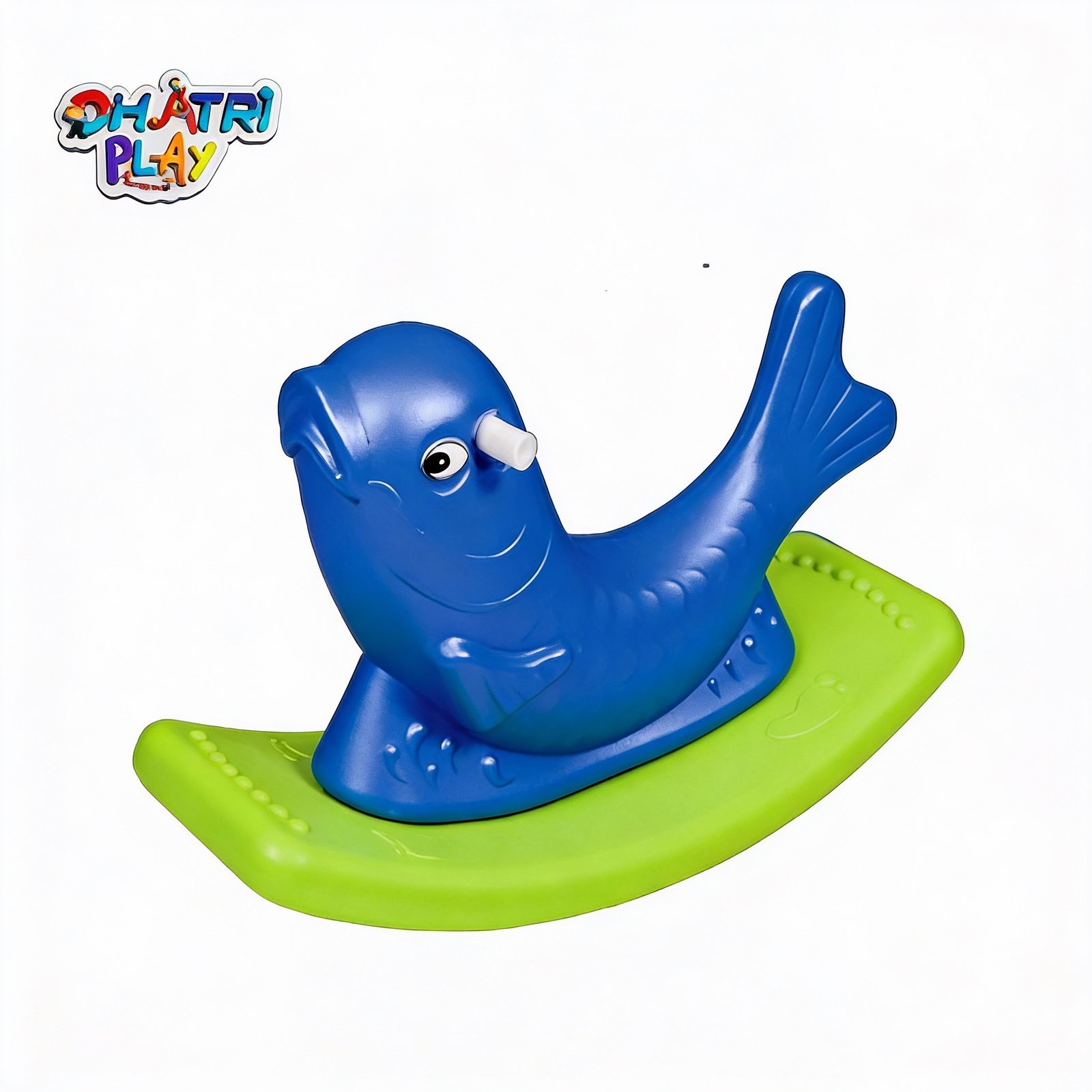 Kids Rocking Seal Toy (Blue & Green Combination)