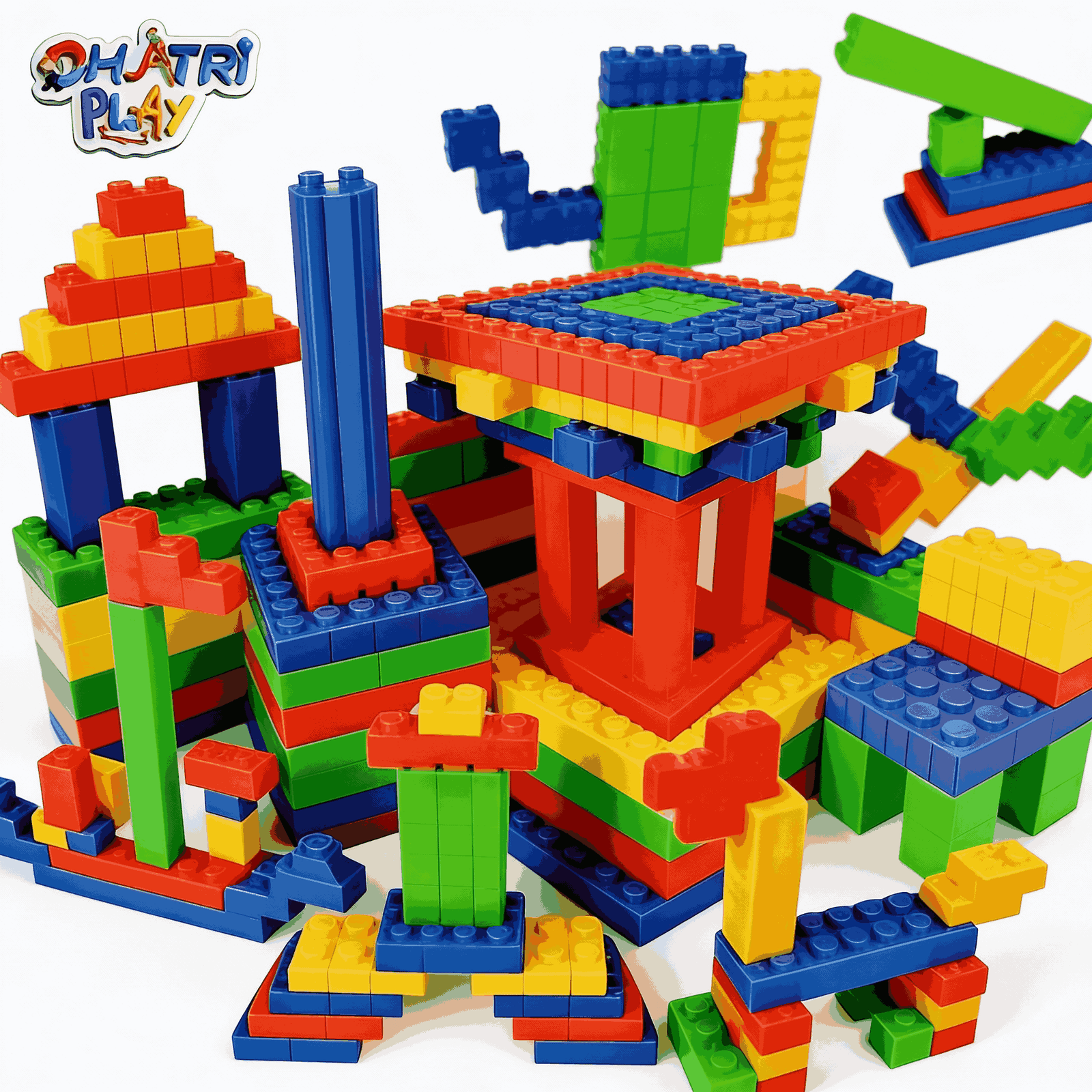 Kids Colorful Building Blocks Construction Set