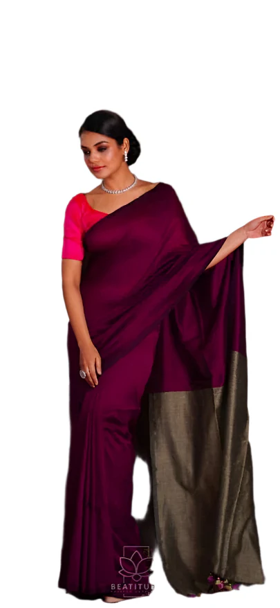 Elegant Cotton Sarees with Multiple  Contrast Border