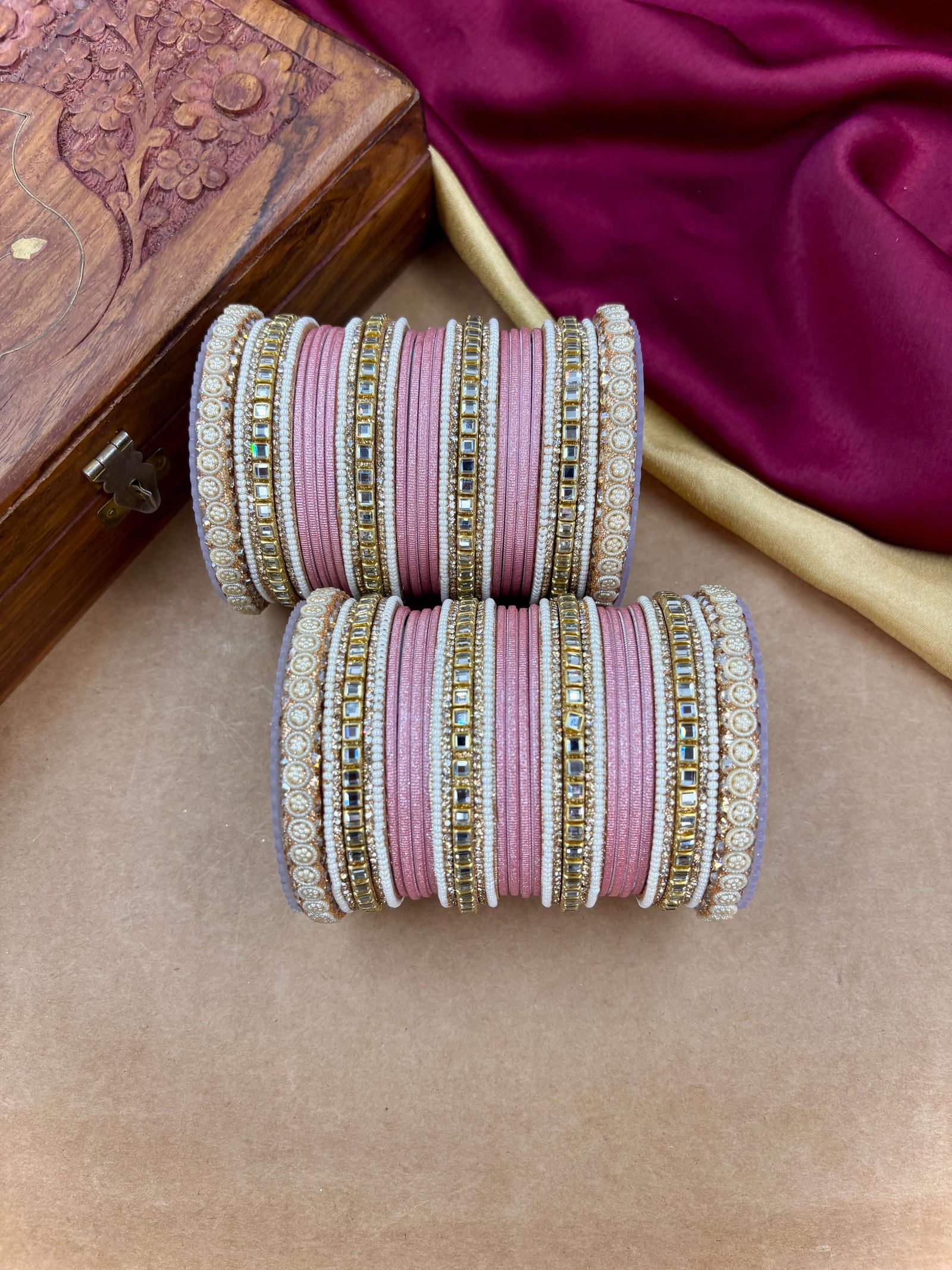 Traditional Kundan Bangles