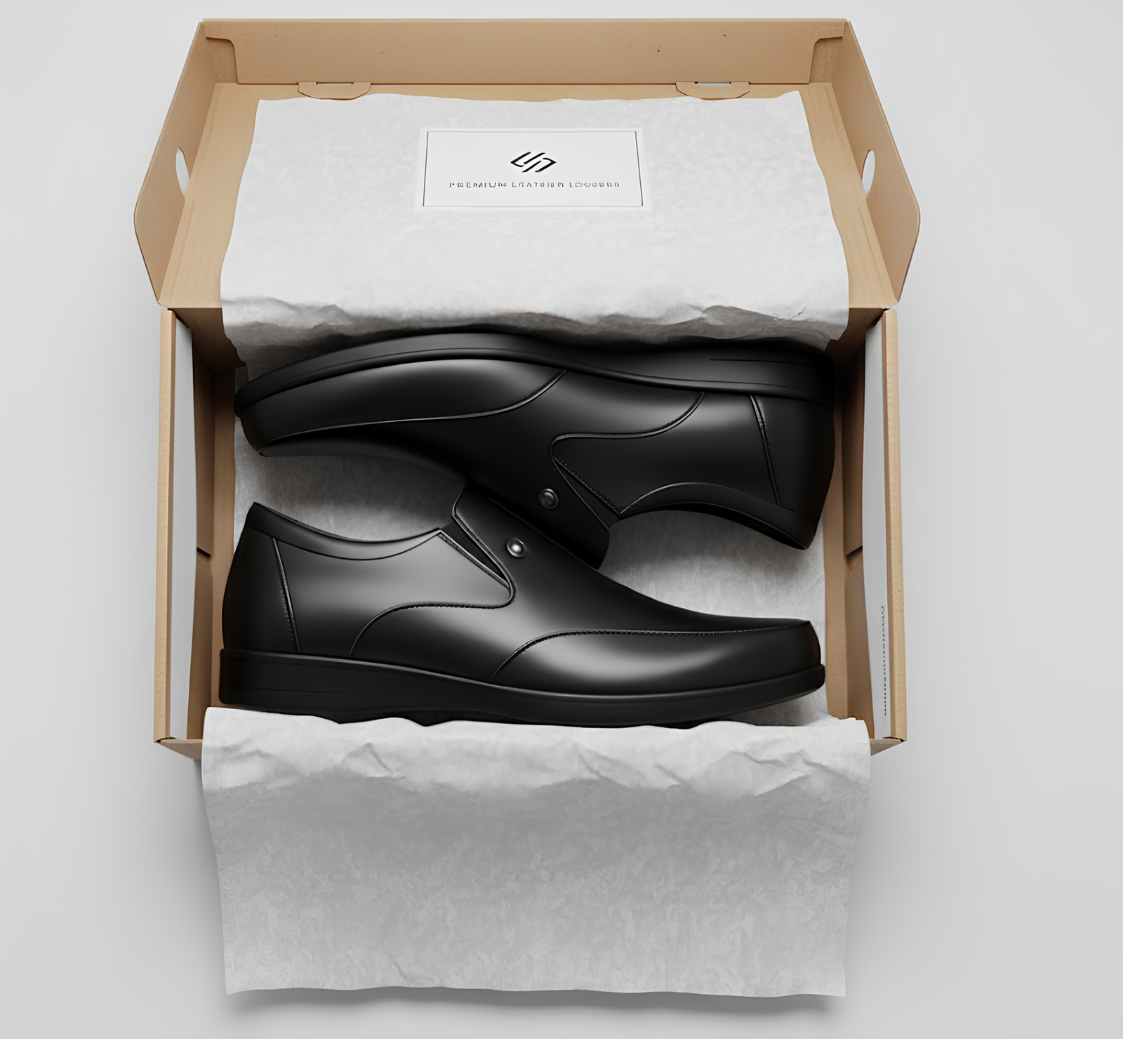 WUGO Latest Trendy Men Formal Shoes | Black Moccasin Shoes | Office Shoes For Men's & Boys