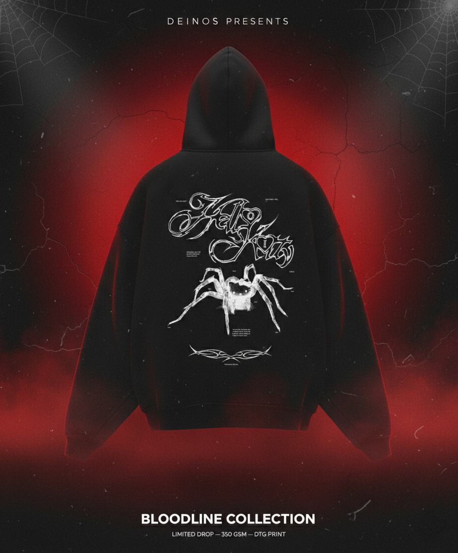 Bloodweb Oversized Hoodie