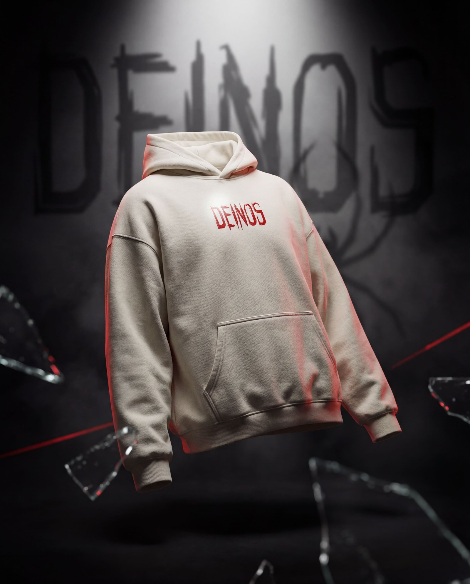 Web of Absence Boxy Hoodie