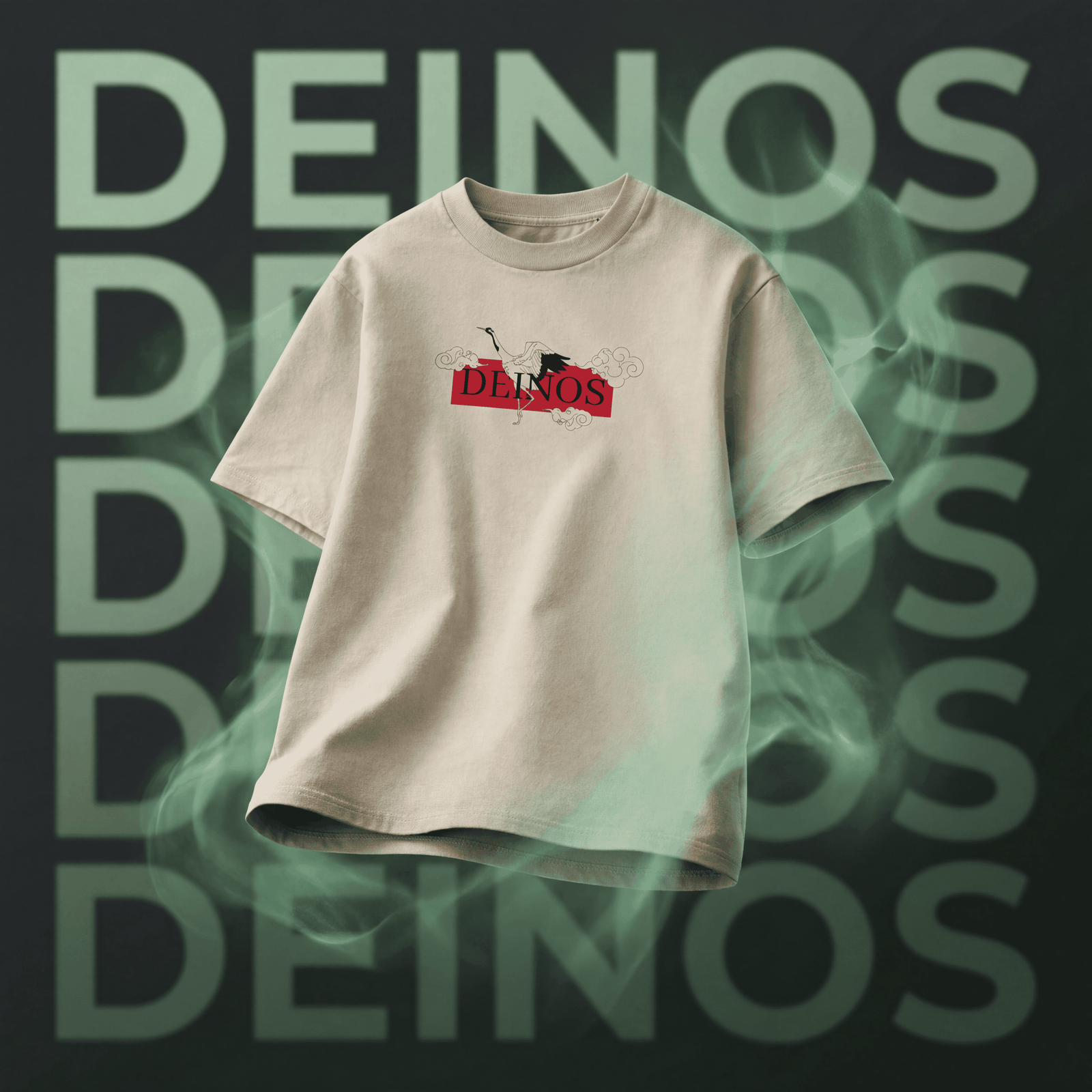 BEIGE OVERSIZED T-SHIRT