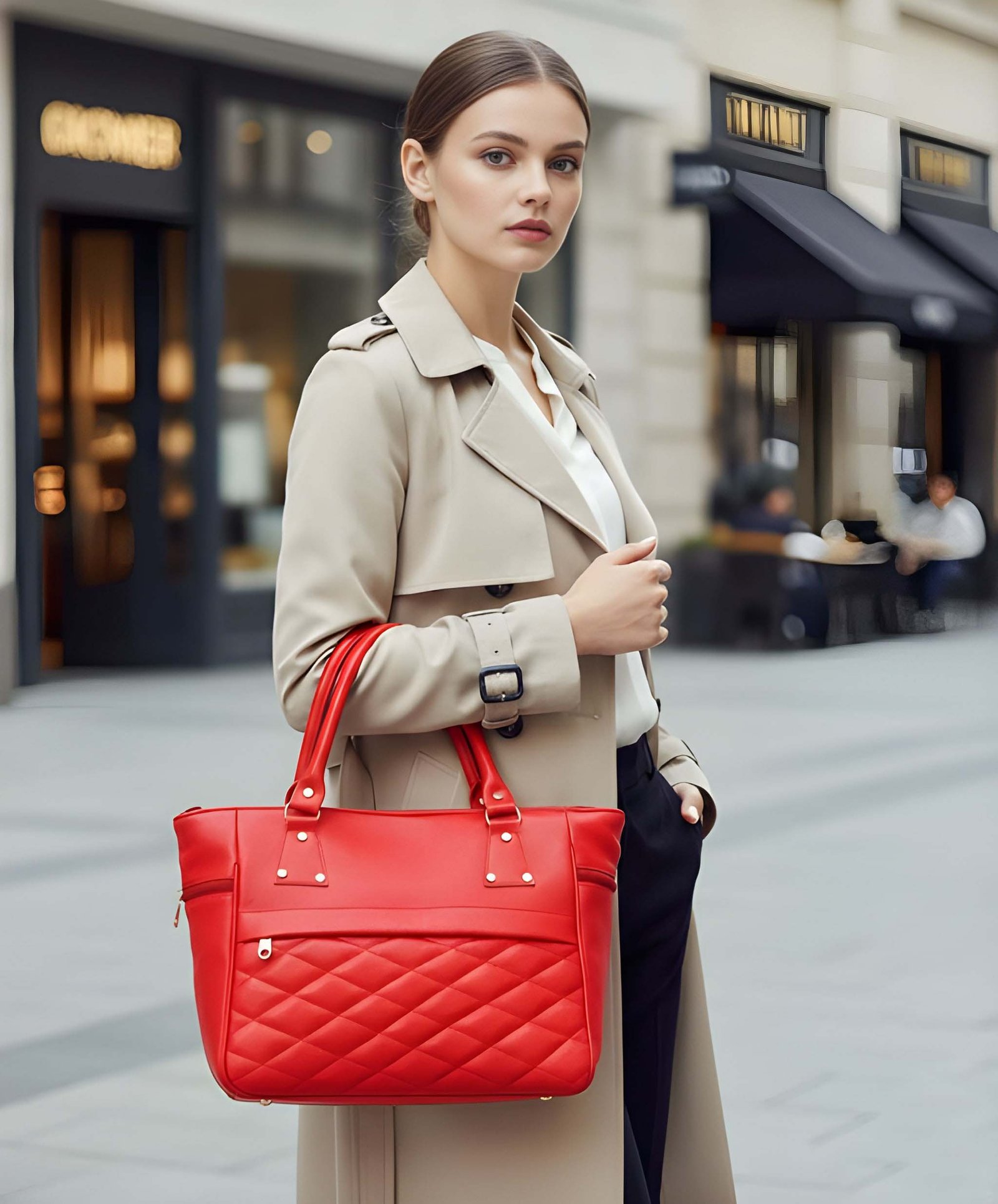 Premium Quality Women’s Stylish Handbag | Elegant PU Leather Shoulder & Tote Bag for Ladies | Perfect for Office, Daily Use, Travel & Parties for Bags online India