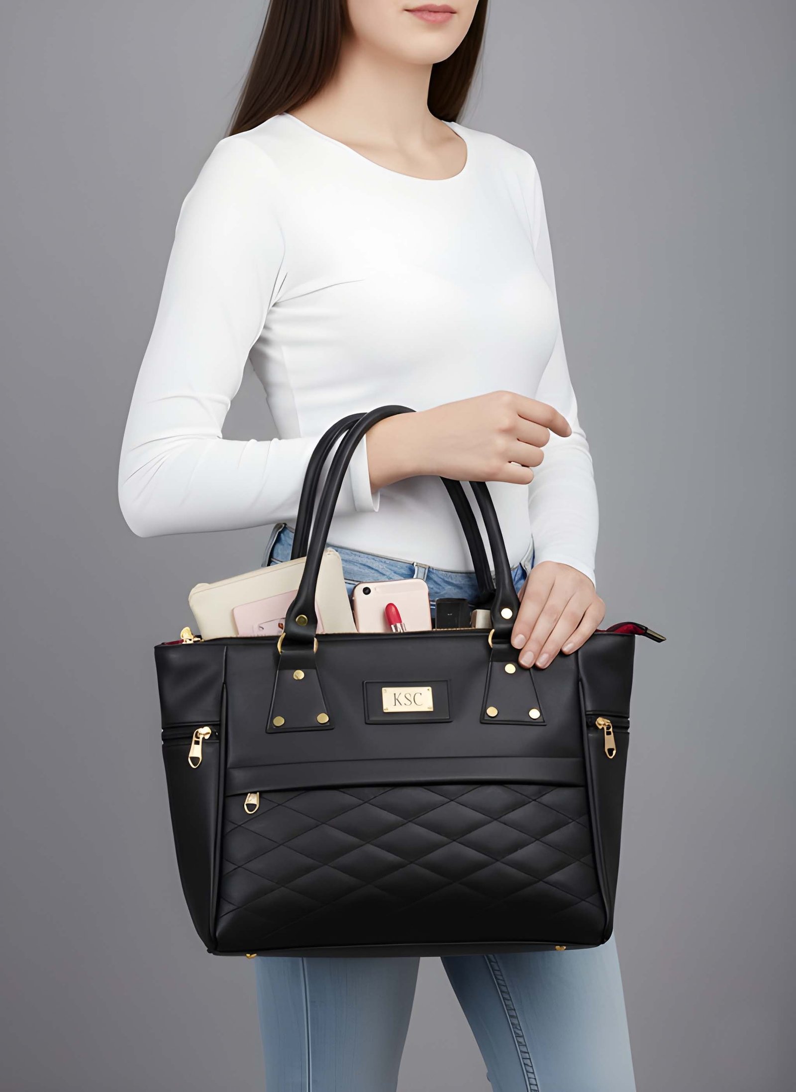 Premium Quality Women’s Stylish Handbag | Elegant PU Leather Shoulder & Tote Bag for Ladies | Perfect for Office, Daily Use, Travel & Parties for Bags online India