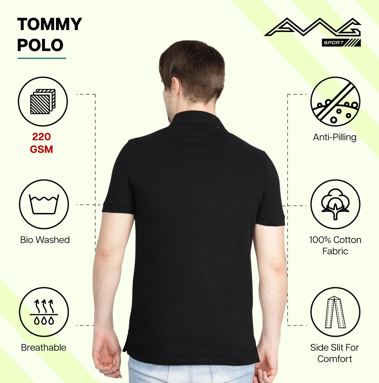 TOMMY Men's Polo T shirt for Top Wear online India