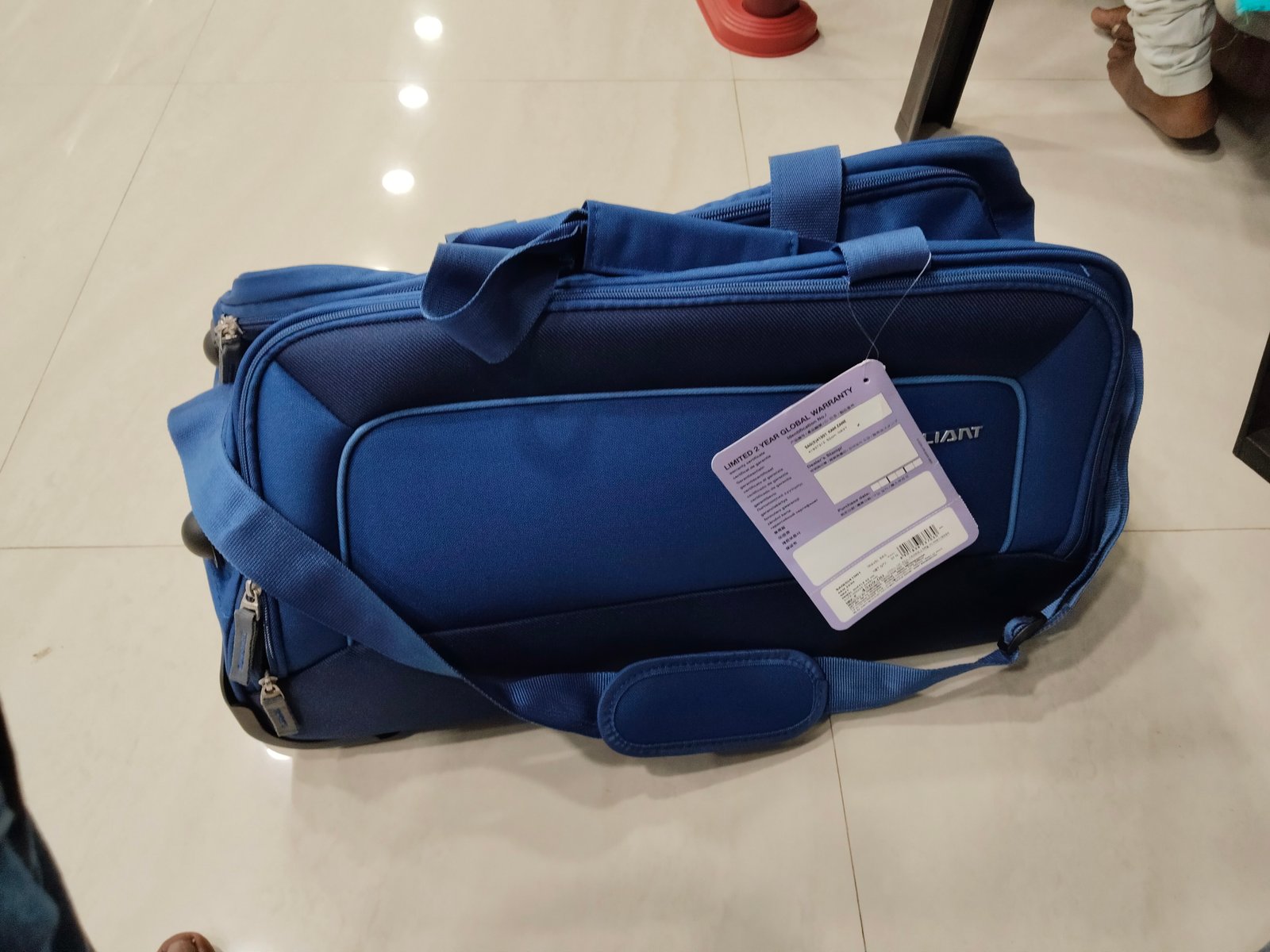 Kam zane wheel duffel 52
