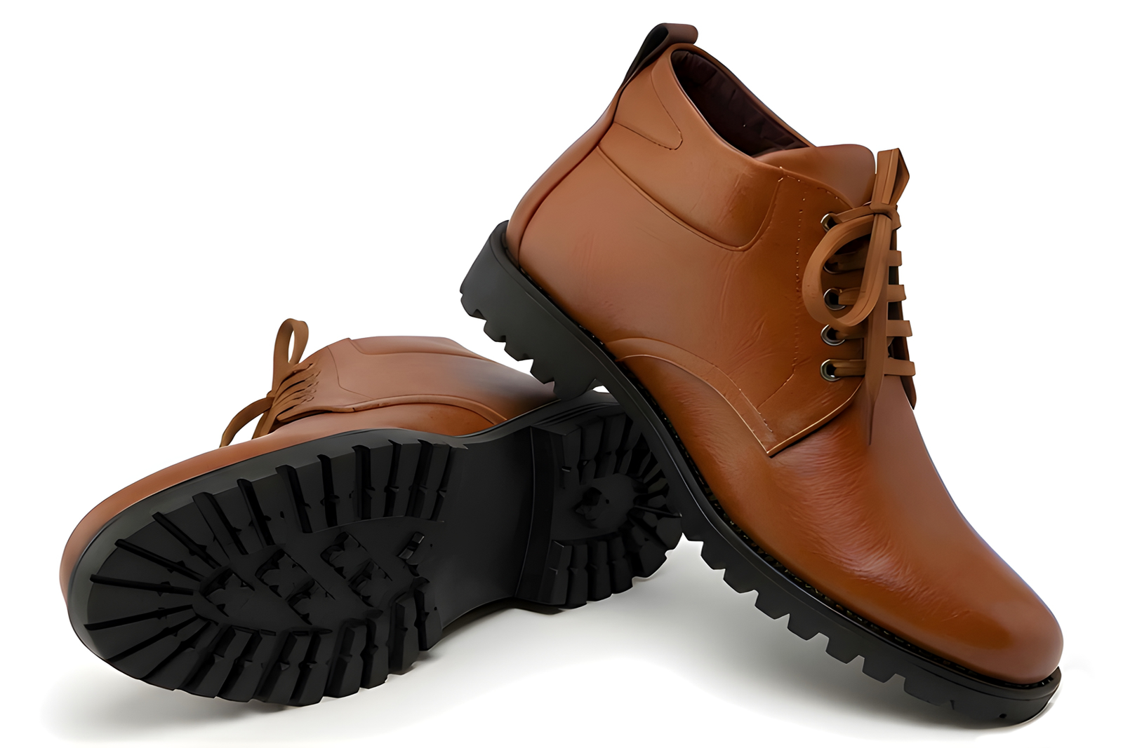 Latest Luxury Goat Leather Men Safety Boots | Heavy Duty Anti Slip Work Boots for Men