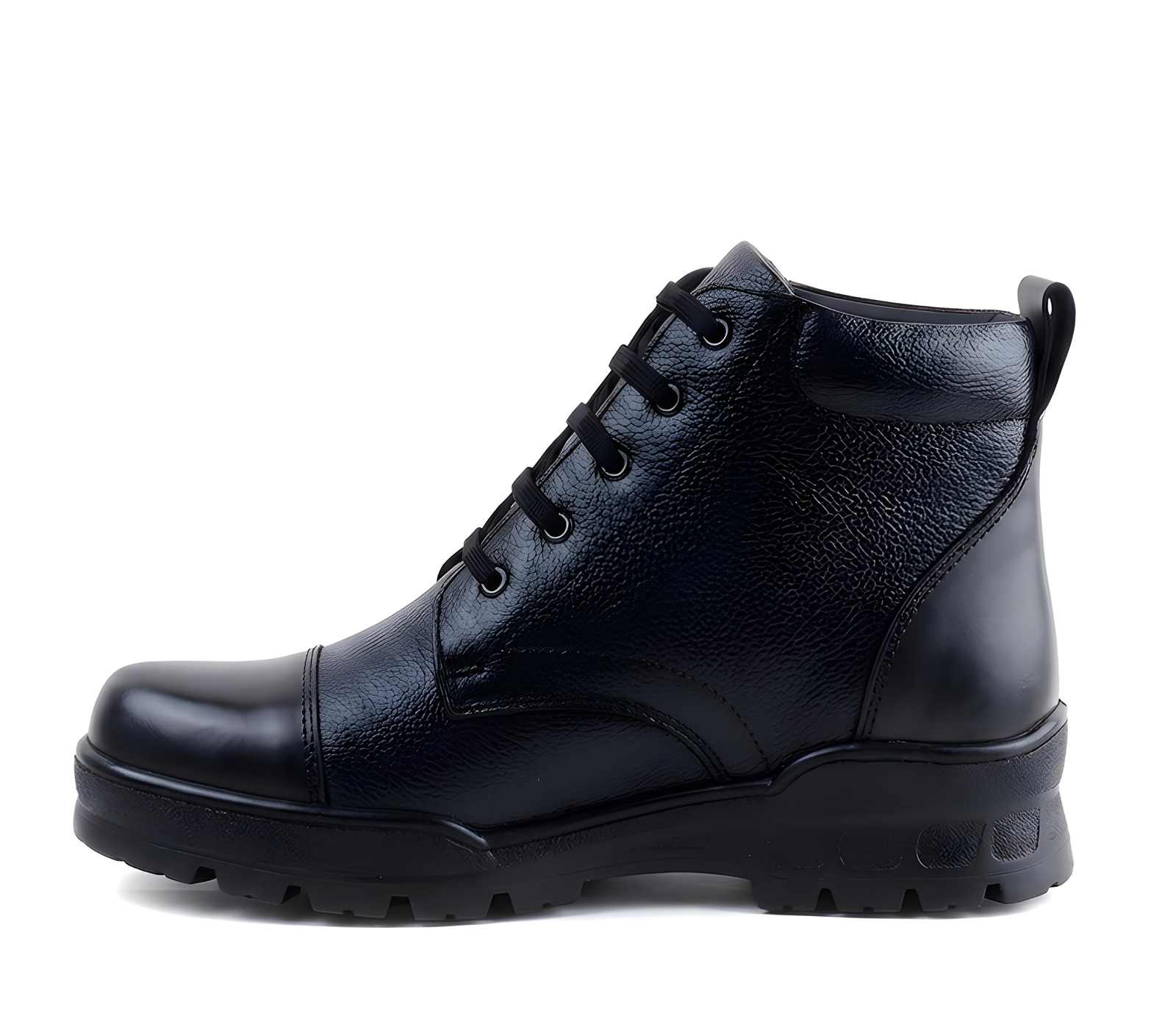 Latest Premium Genuine Mild Leather Police Boots for Men | Heavy Duty Tactical Safety Work Boots for Men’s Footwear online India