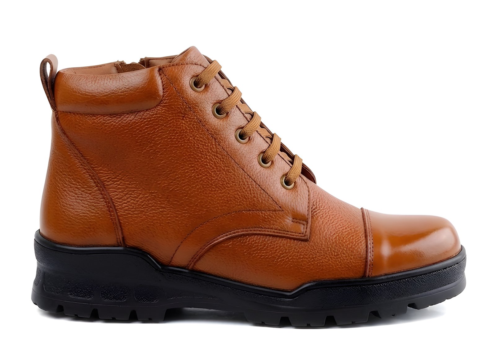 Latest Premium Genuine Mild Leather Police Boots for Men | Heavy Duty Tactical Safety Work Boots for Men’s Footwear online India