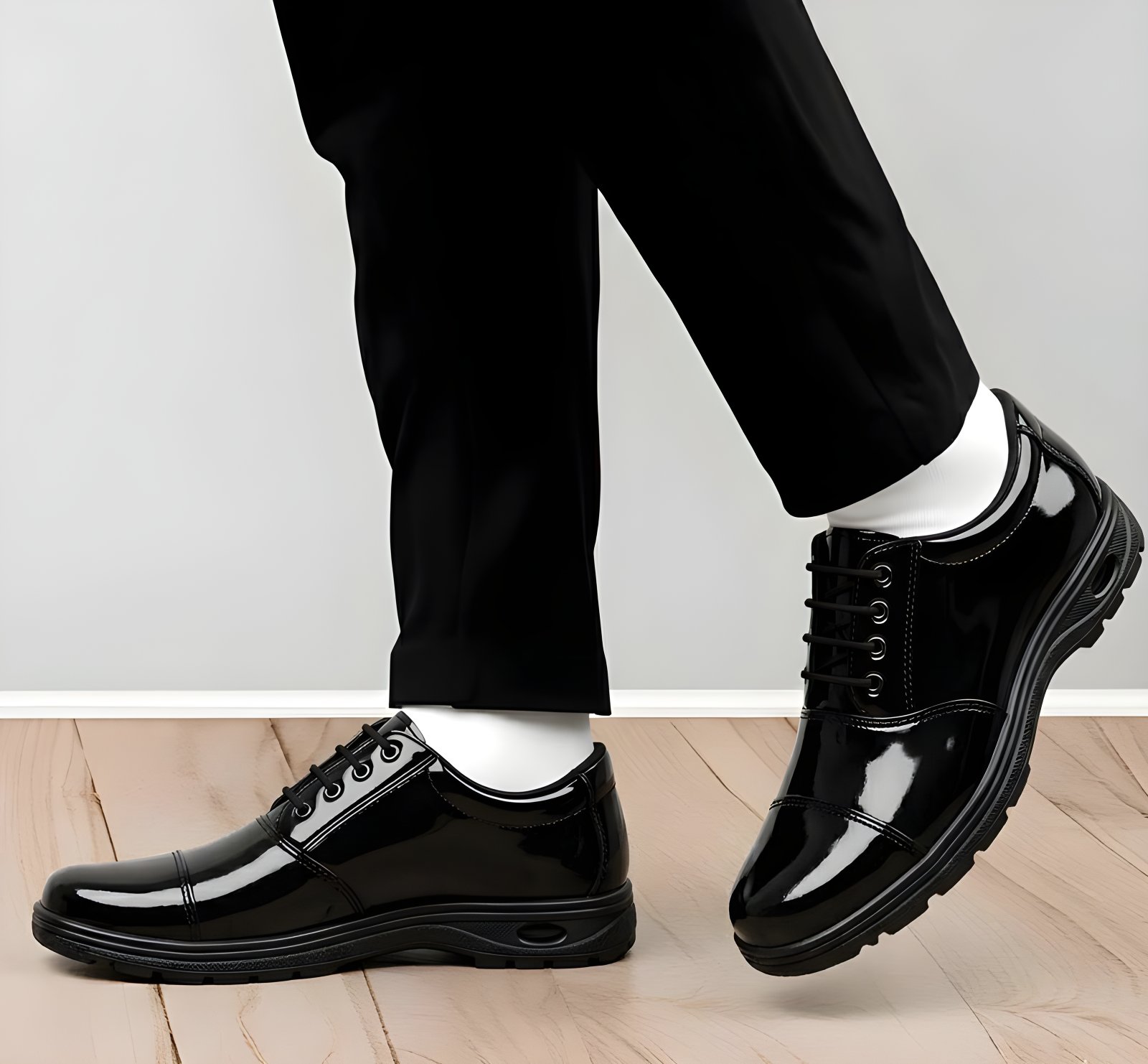 Latest Graceful Genuine Mild Leather Safety Shoes for Men | Steel Toe Heavy Duty Tactical Work Shoes