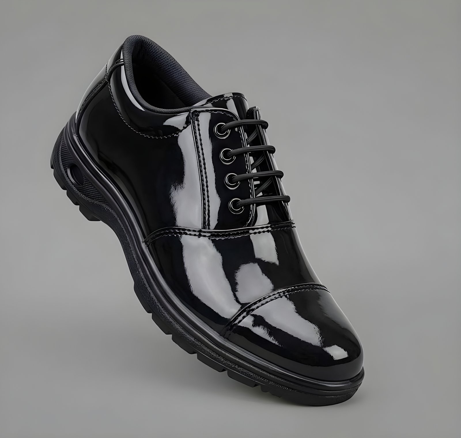 Latest Graceful Genuine Mild Leather Safety Shoes for Men | Steel Toe Heavy Duty Tactical Work Shoes for Men’s Footwear online India
