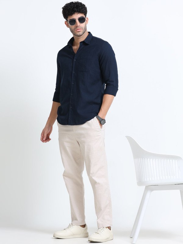Men's Casual Button-Down Shirt for Effortless Style for Formal Wear online India