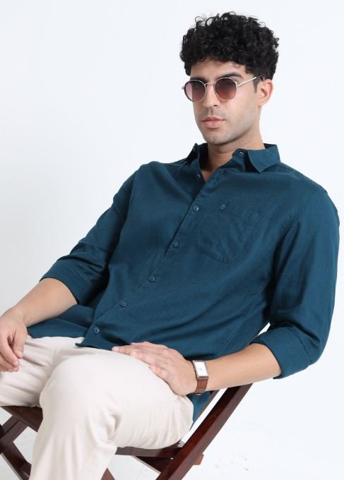 Men's Casual Button-Down Shirt for Effortless Style for Formal Wear online India
