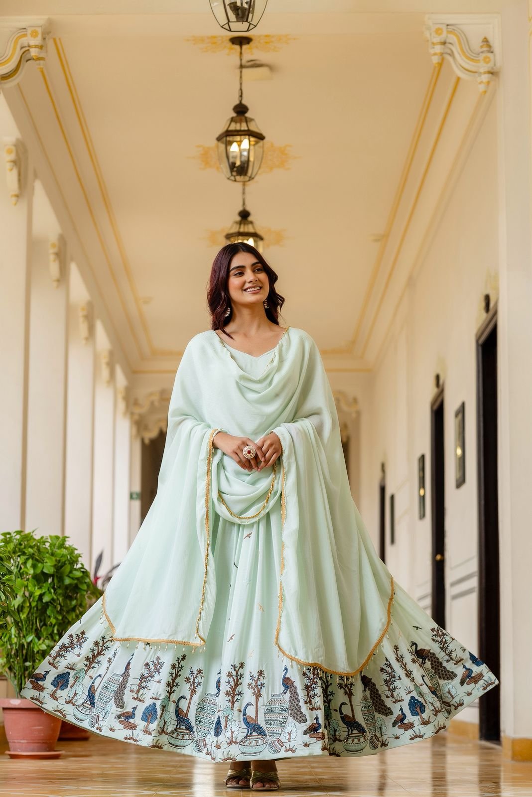 CHINON EMBROIDERED Ethnic Dress for Ethnic Wear online India