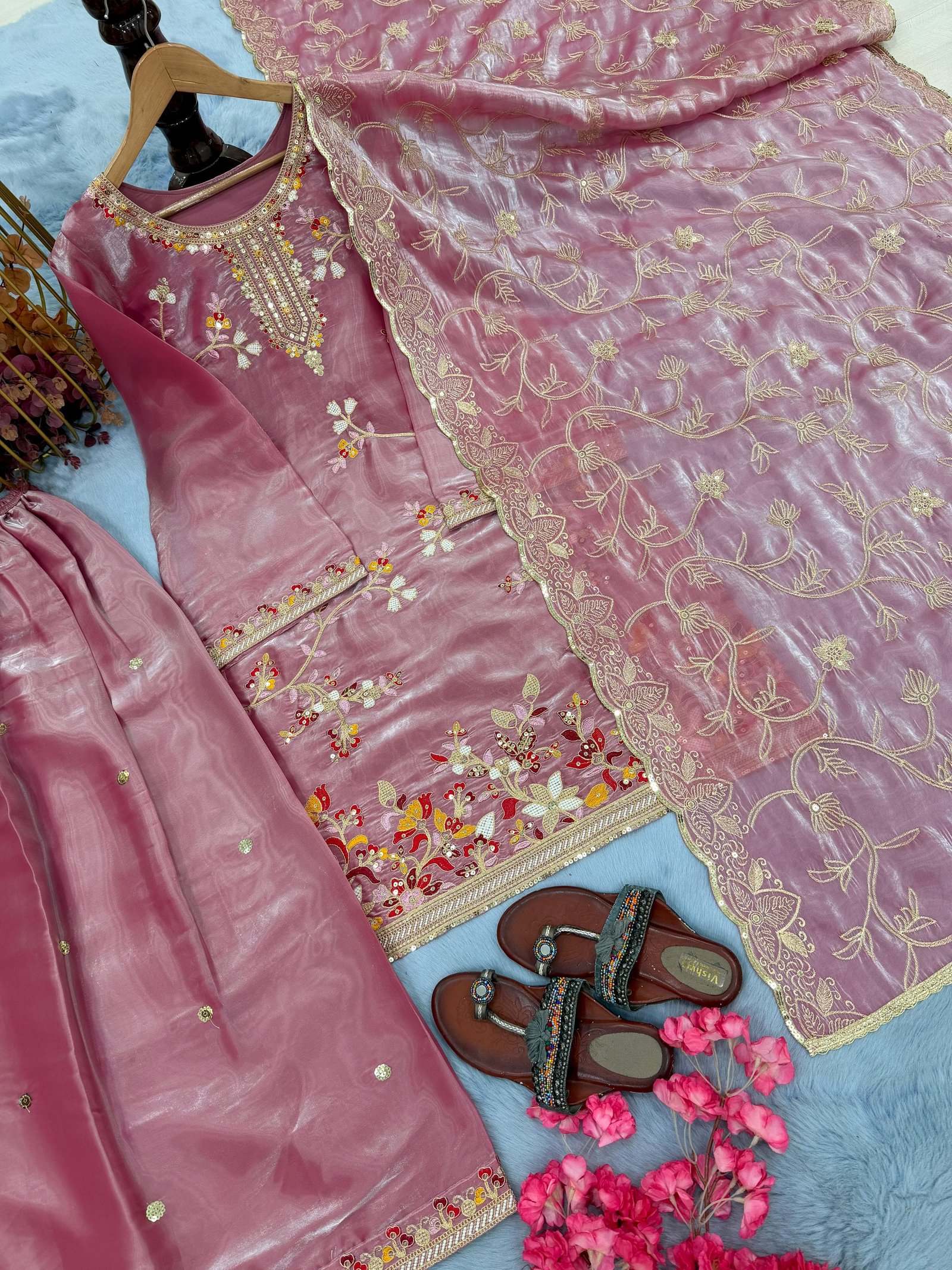 Plazzo Set with PREMIUM DESIGNER READYMADE for Western Wear online India