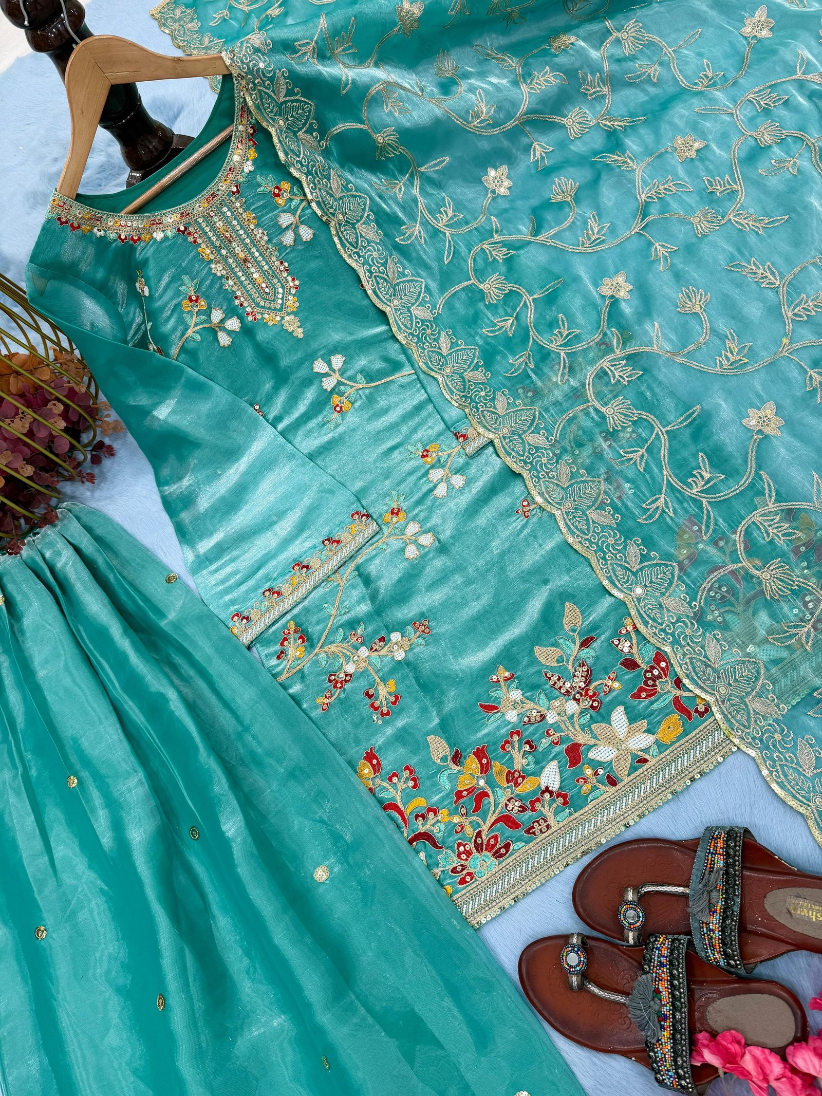 Plazzo Set with PREMIUM DESIGNER READYMADE for Western Wear online India