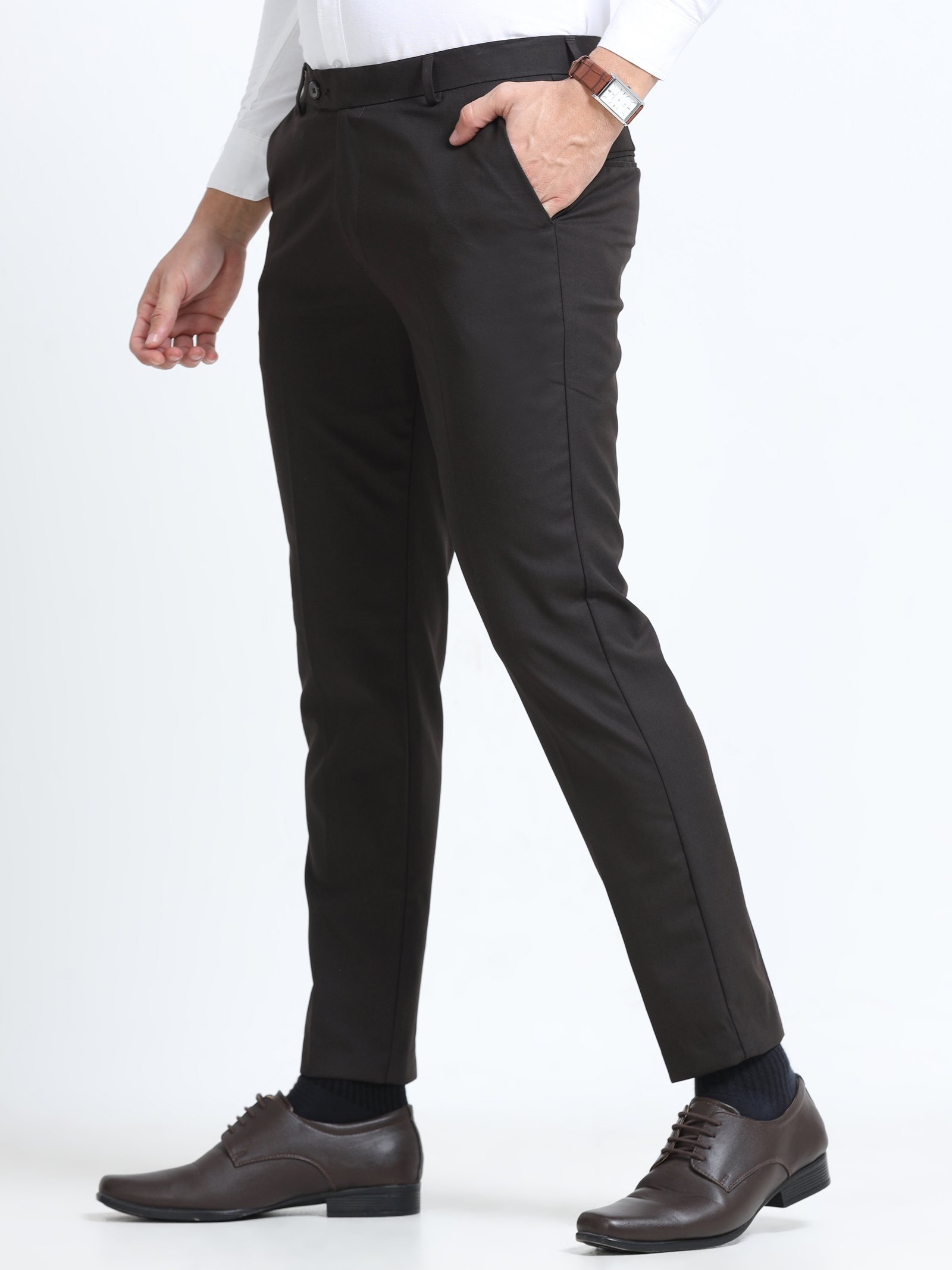 Men's Stylish Business Casual Formal Trousers for Bottom Wear online India