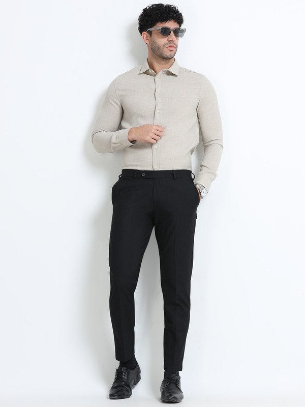 MEN’S FORMAL COTTON TROUSER 4WAY LYCRA for Bottom Wear online India
