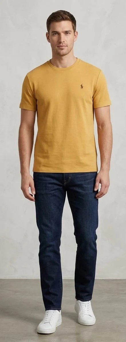 Men's Cotton Lycra T-Shirts