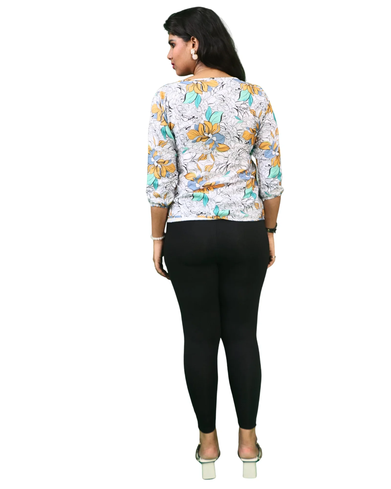 Kimai’s Ankle Length Leggings with Pocket Bio Wash Fabric 1 for Women’s Clothing online India