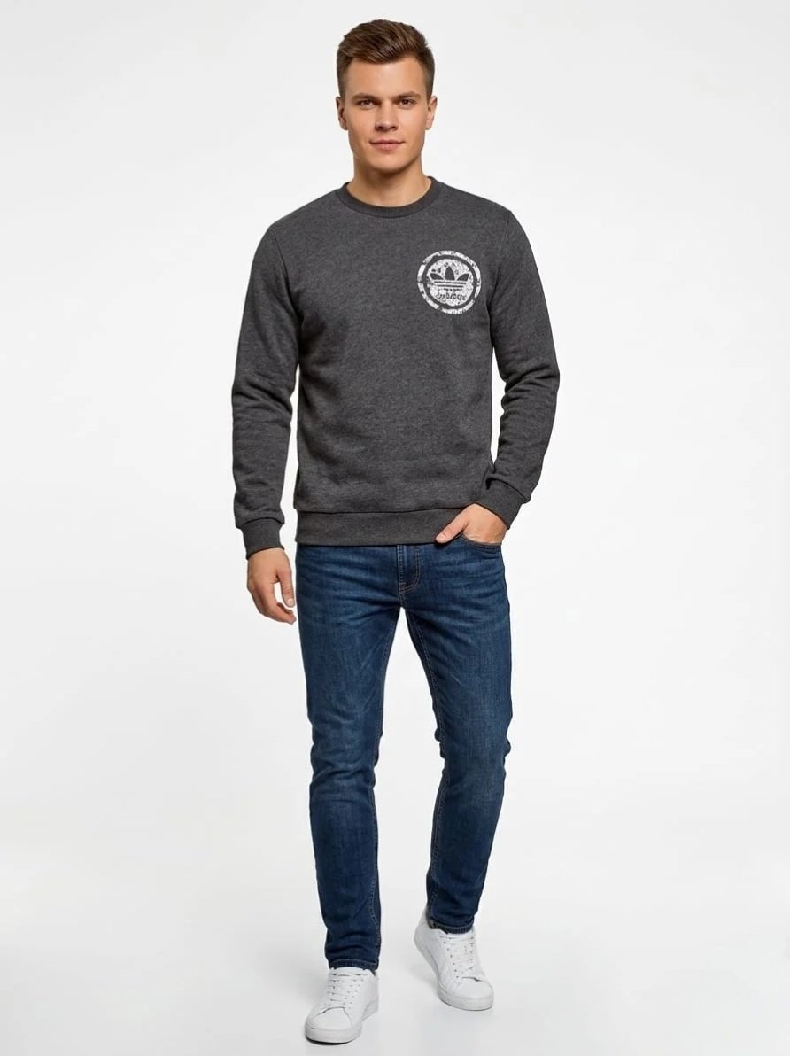 Mens Sweatshirt Grey