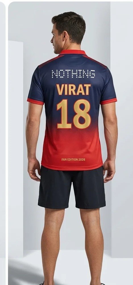 IPL jersey of Royal Challengers Bengaluru RCB for Men’s Sportswear online India
