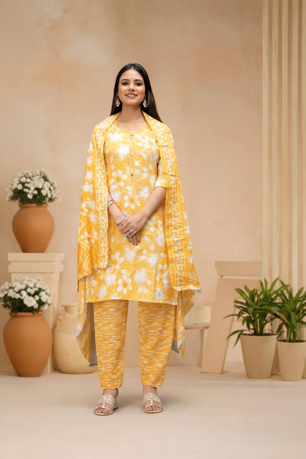 3-Piece Kurti Sets for Women for Ethnic Wear online India