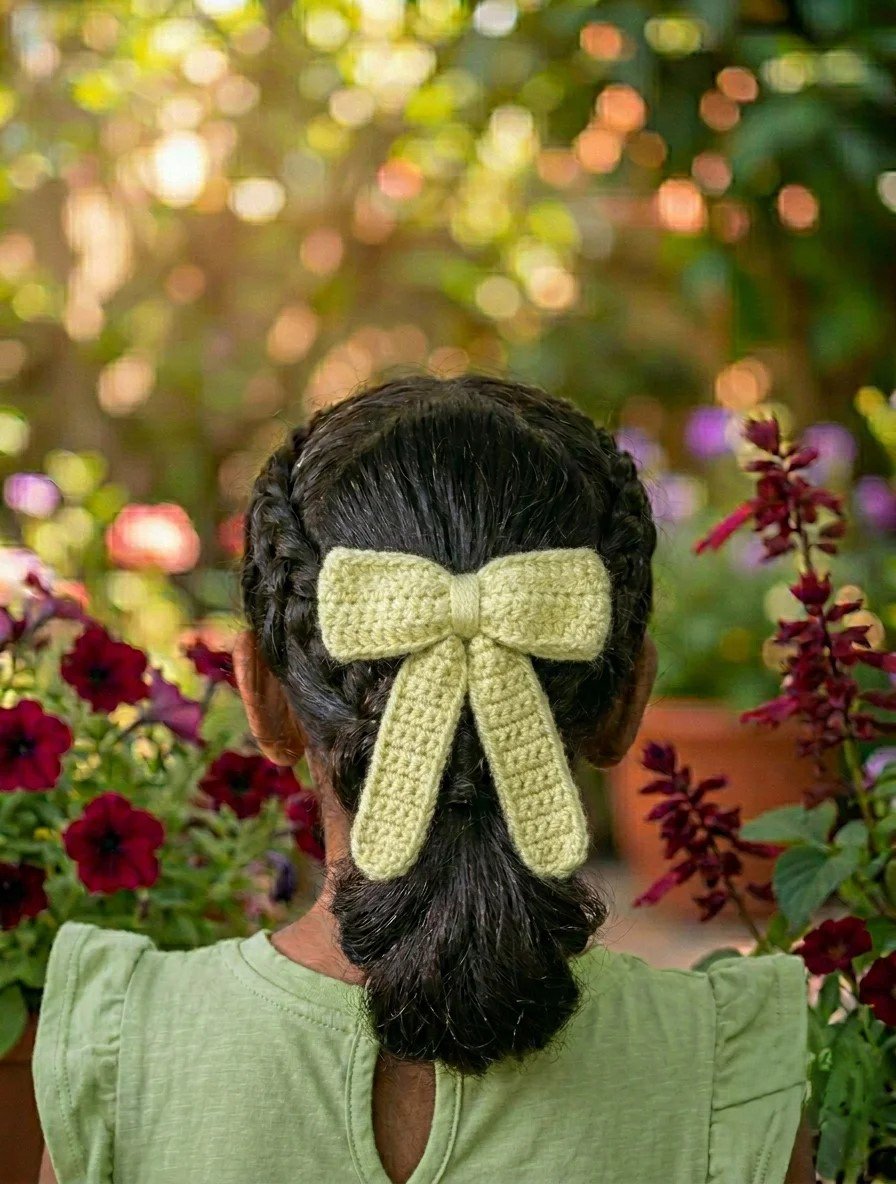Multi use Bow Hair Clip | Girls Hair Accessories Bow for Other Accessories online India